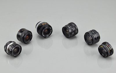 Lot 26 - Six Wide Angle Lenses