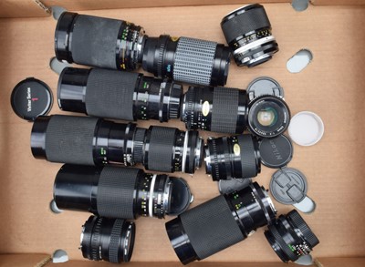 Lot 36 - Nikon and for Nikon Lenses