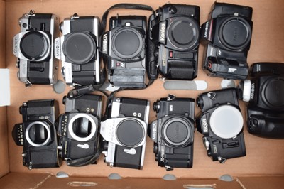 Lot 40 - A Tray of SLR Camera Bodies