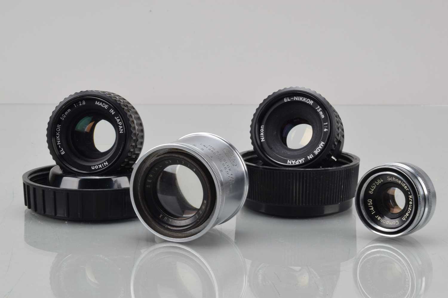 Lot 47 - Enlarging Lenses