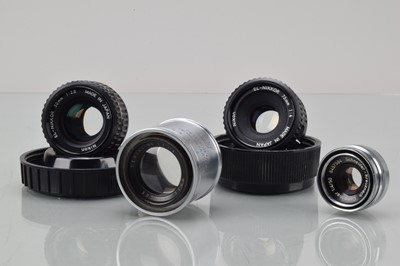 Lot 47 - Enlarging Lenses