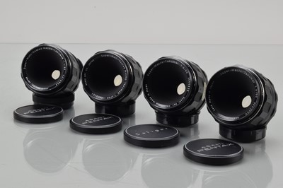 Lot 76 - Four Asahi Macro Takumar Lenses