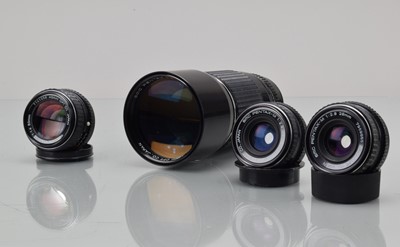 Lot 87 - Four Pentax K Mount Lenses