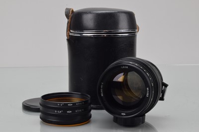 Lot 106 - A Helios 40-2 85mm f/1.5 Lens