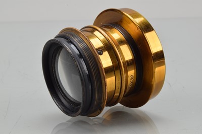 Lot 107 - An Em Target 13 x 18 Gd Angulaire Brass Lens