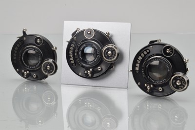 Lot 114 - Three C.P. Goerz Lenses