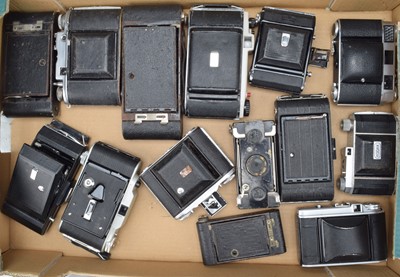 Lot 139 - A Tray of Folding Cameras