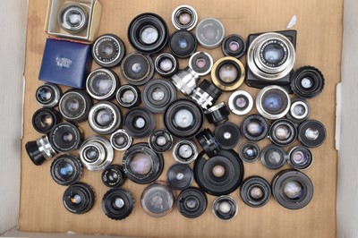 Lot 147 - A Tray of Enlarging Lenses