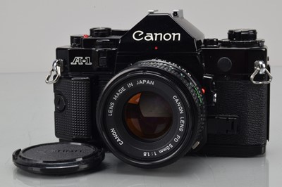 Lot 155 - A Canon A-1 SLR Camera