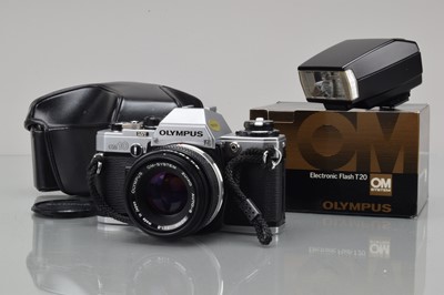 Lot 165 - An Olympus OM-10 SLR Camera