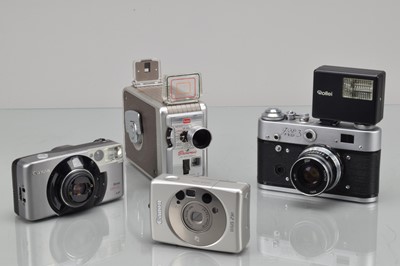 Lot 166 - A Mixed Group of Cameras