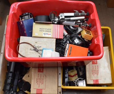 Lot 191 - Three Boxes of Camera Accessories