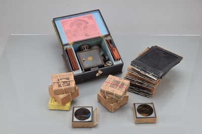 Lot 210 - 3¼ Magic Lantern Slides and Other Items