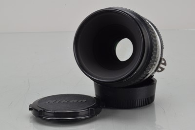 Lot 220 - A Nikon Micro-Nikkor 55mm f/2.8 Ai-S Lens