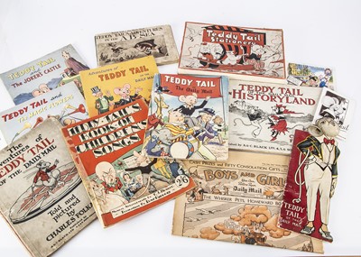 Lot 57 - Teddy Tail printed ephemera and books
