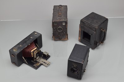 Lot 237 - A Kodak Model A No 3 A Folding Brownie & Other Cameras