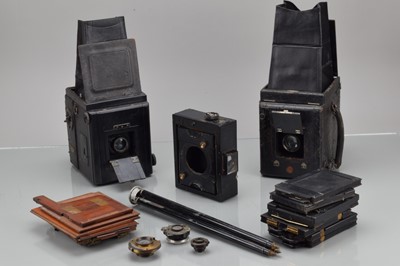 Lot 250 - Two Thorton Pickard Reflex Cameras