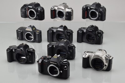 Lot 275 - A Tray of Minolta SLR Cameras