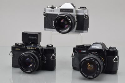 Lot 276 - Three SLR Cameras