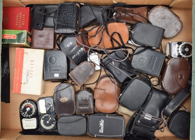 Lot 282 - A Tray of Light Meters