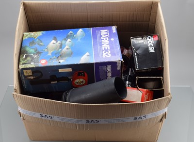 Lot 287 - Two Boxes of Camera Related Items