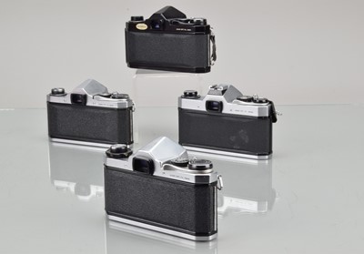 Lot 321 - Four Asahi Pentax SLR Camera Bodies