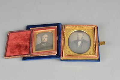 Lot 329 - Two Daguerreotypes