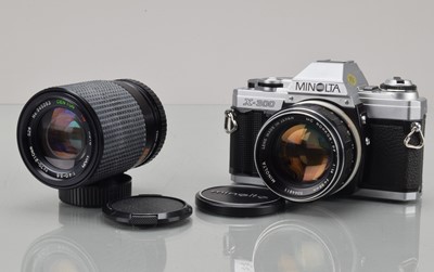 Lot 336 - A Minolta X-300 SLR Camera