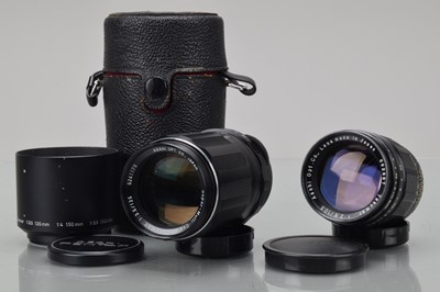 Lot 387 - Two Asahi Takumar Lenses