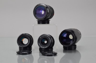 Lot 389 - Four Pentax K Mount Lenses