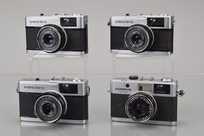 Lot 401 - Four Olympus Compact Cameras