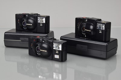 Lot 404 - Two Olympus XA 2 Compact Cameras