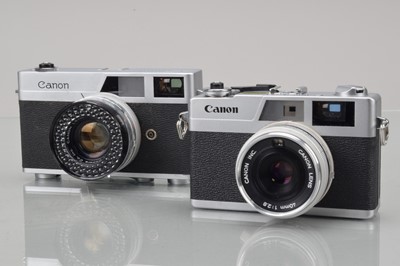 Lot 406 - Two Canon Cannonet Cameras