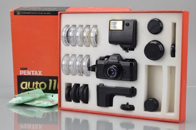 Lot 409 - A Pentax Auto 110 Outfit