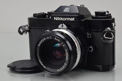 Lot 421 - A Nikon Nikkormat EL SLR Camera