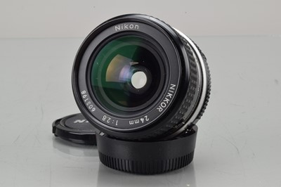 Lot 424 - A Nikon Nikkor 24mm f/2.8 Ai Lens