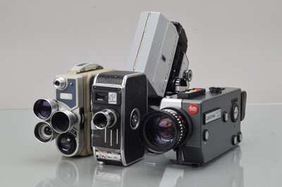 Lot 433 - A Group of 8mm Cine Cameras