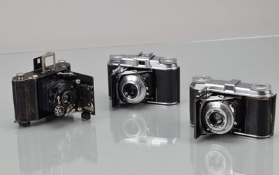 Lot 436 - Three Voigtländer Folding Cameras