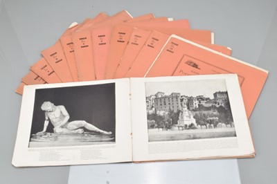 Lot 448 - Thirteen Issues of John L Stoddards Portfolio of Photographs of Famous Cities Scenes and Paintings