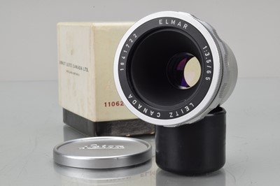 Lot 451 - A Leitz Canada 11062N Elmar 65mm f/3.5 Visoflex lens