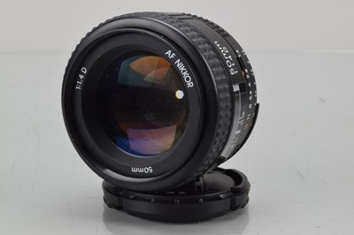 Lot 466 - A Nikon AF Nikkor 50mm f/1.4D Lens