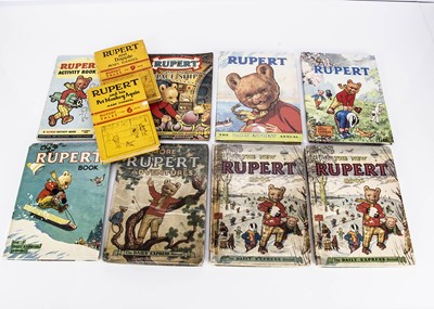 Lot 85 - 1940s to 1950s Rupert the Bear Annuals