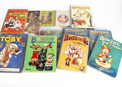 Lot 98 - George Studdy’s Bonzo the dog books and annuals