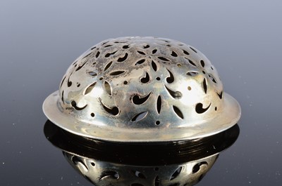 Lot 259 - A Victorian silver novelty sugar sifter by H. Matthews