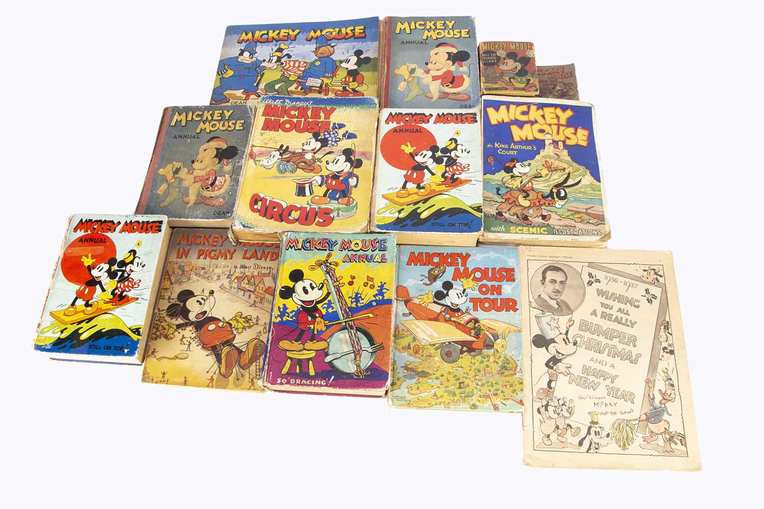 Lot 127 - 1930-40s Walt Disney’s Mickey Mouse books and annuals