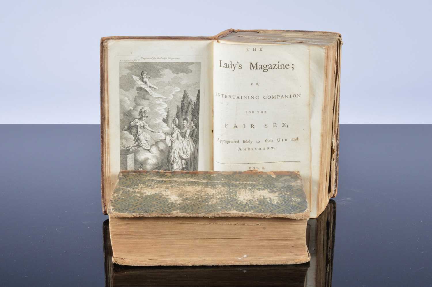 Lot 491 - Two bound copies of the 18th century The Lady's Magazine
