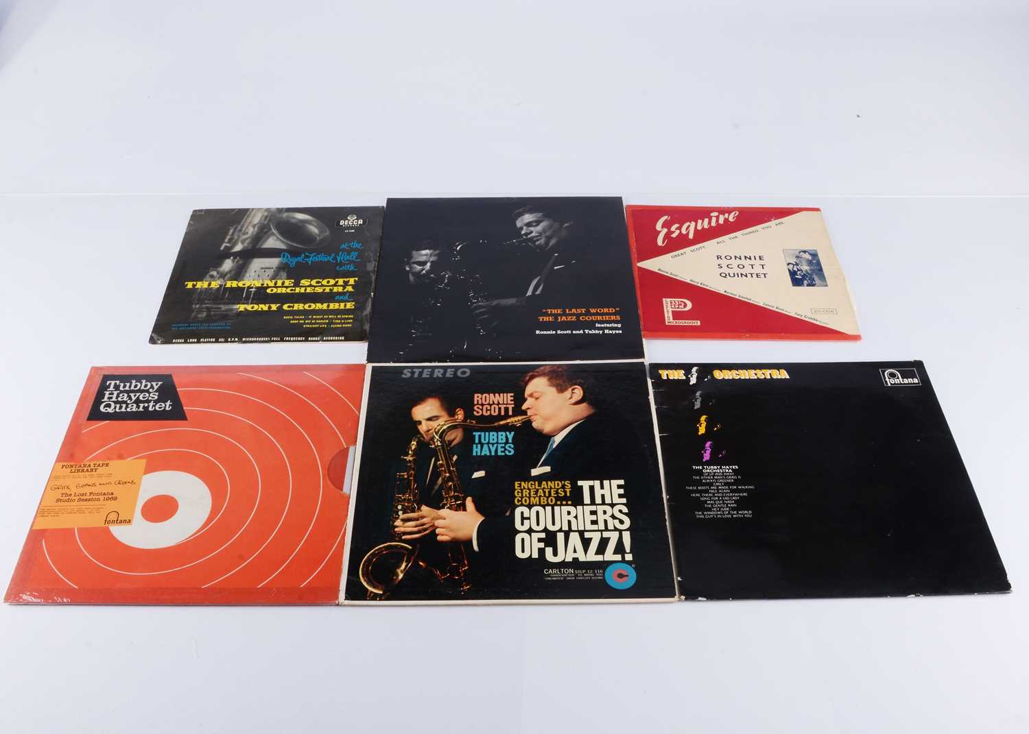 Lot 107 - Ronnie Scott / Tubby Hayes / Jazz Couriers LPs