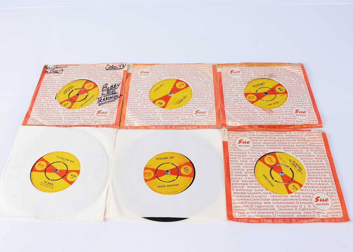 Lot 157 - Sue Label 7" Singles