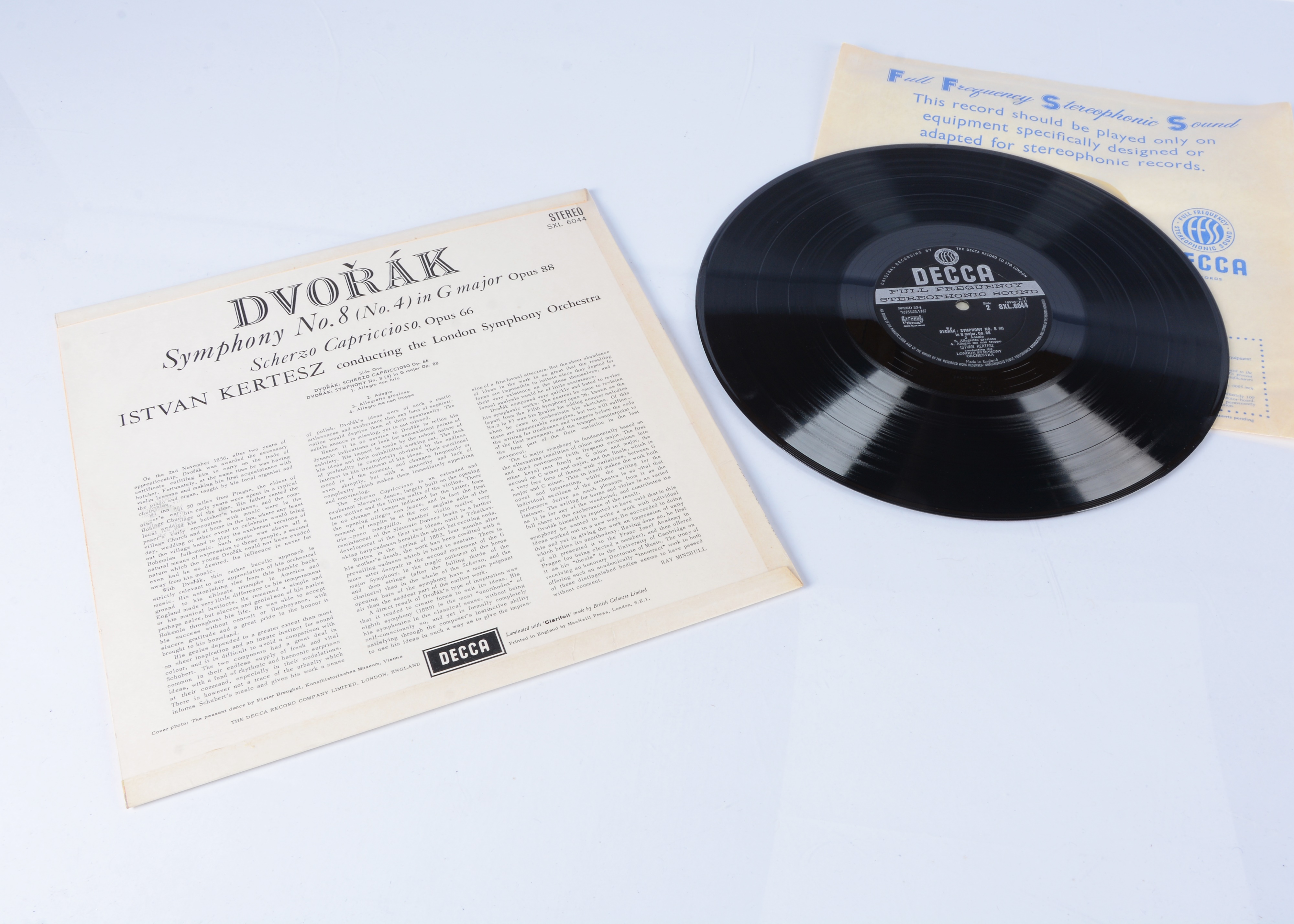 Lot 308 - Classical LP / Istvan Kertesz / SXL 6044,