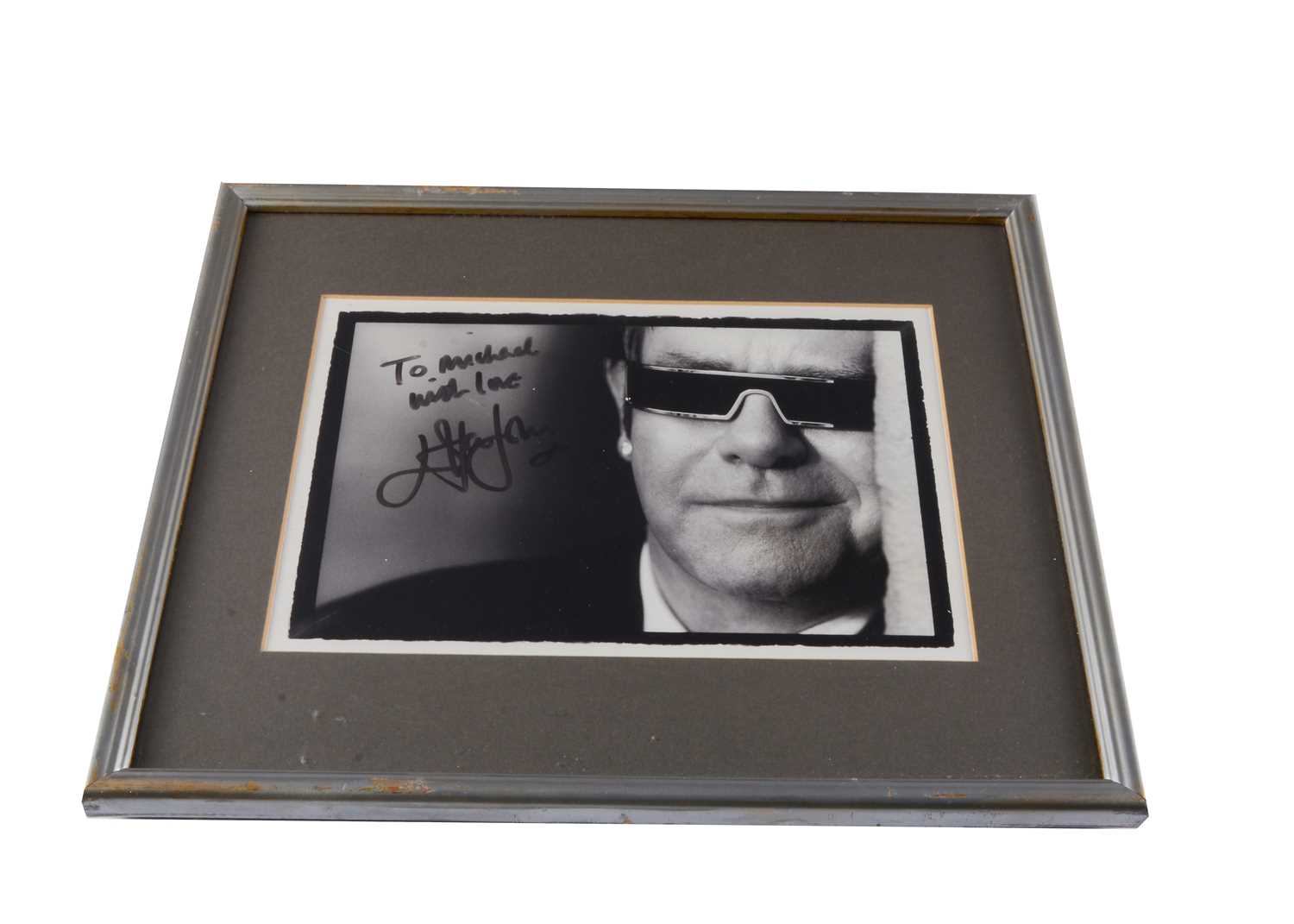 Lot 400 - Elton John / Autograph